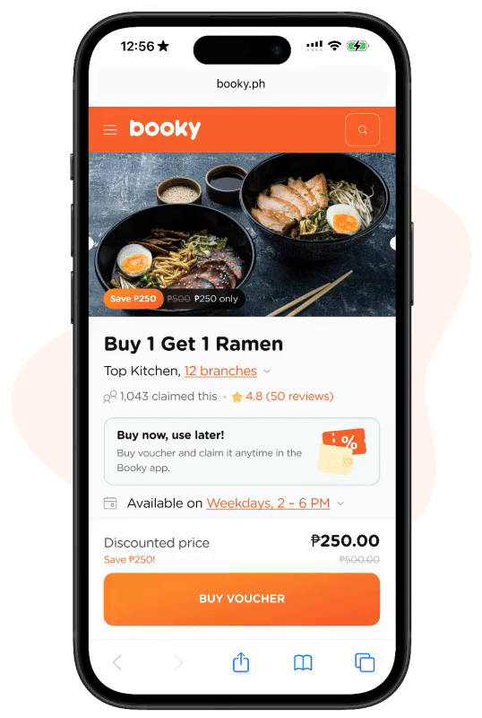 How to purchase voucher animation